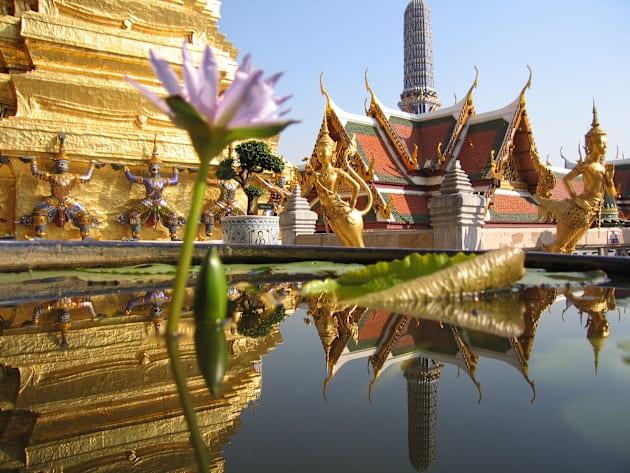 Thailand. Bangkok. Phra Kaew Temple. Kids T-Shirt by vadim19