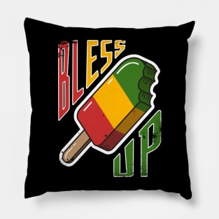 Bless Up, Cool Jamaican Reggae Music Ice cream Pillow