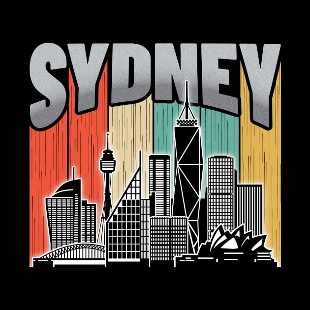 Sydney Australia by ThyShirtProject - Affiliate
