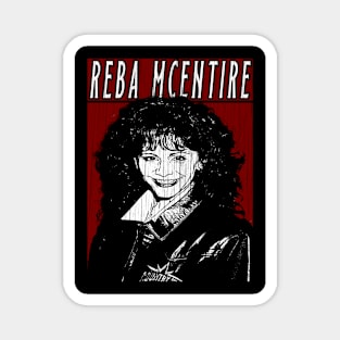 Vintage Reba McEntire Magnet