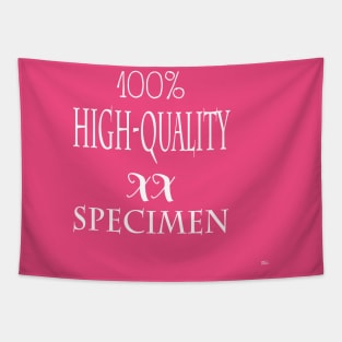 100% high-quality XX specimen - white writing Tapestry