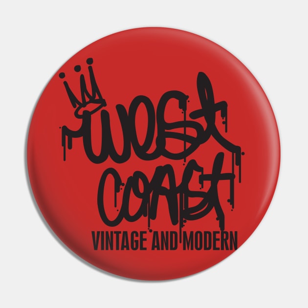 West Coast Vintage & Modern logo design. Pin by West Coast Vintage & Modern