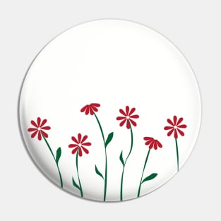 Tiny little red flowers Pin