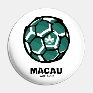 Football Macau Special Administrative Region of the People's Republic of China Pin