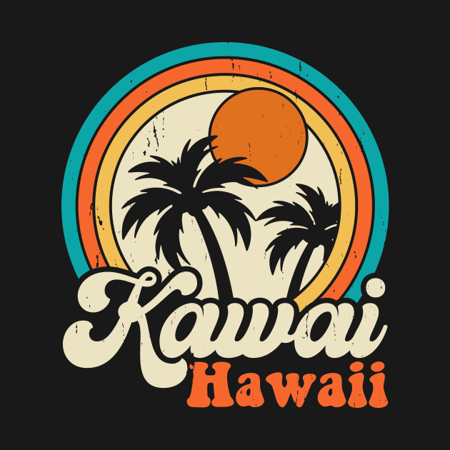 Surfing Kawaii Hawaii T Shirt For Women Men by Xamgi