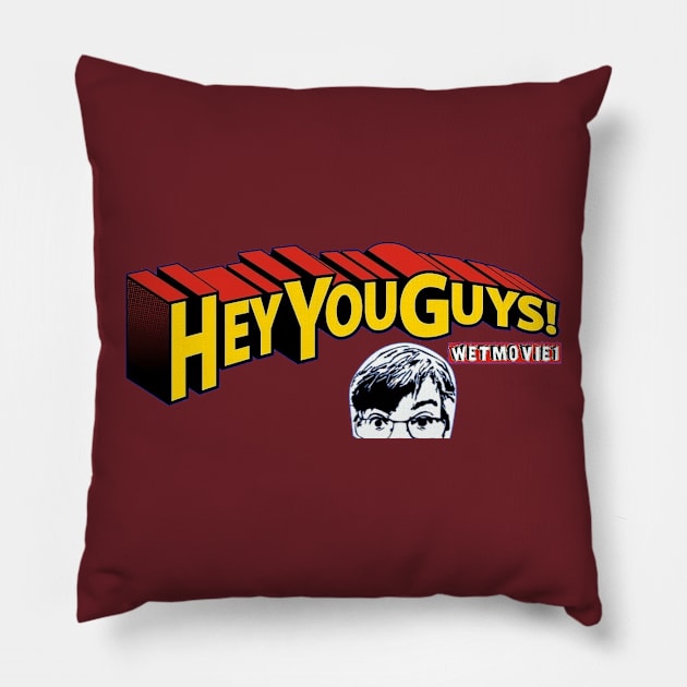 Super WetMovie1 Tee Pillow by wetmovie