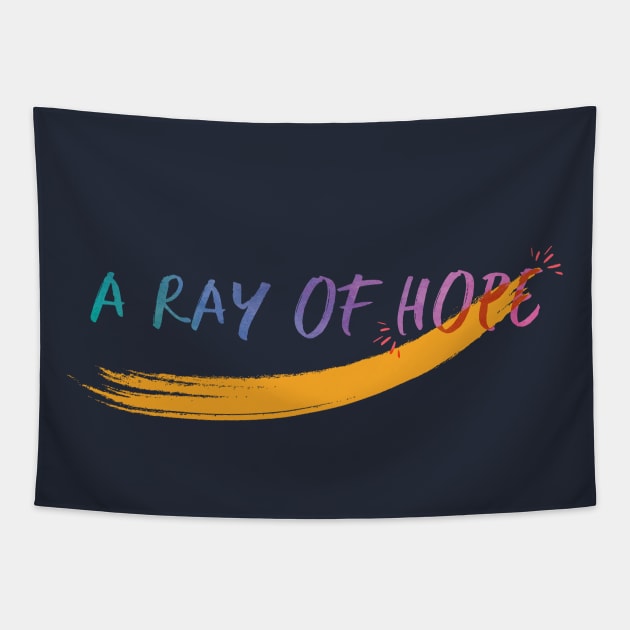 A ray of hope Tapestry by YEWreka