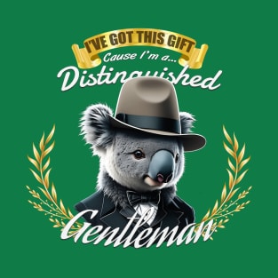 The Distinguished Koala Gentleman T-Shirt