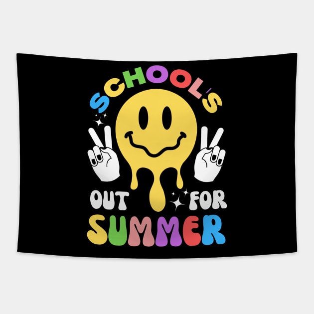 Schools Out For Summer Tapestry by Teewyld