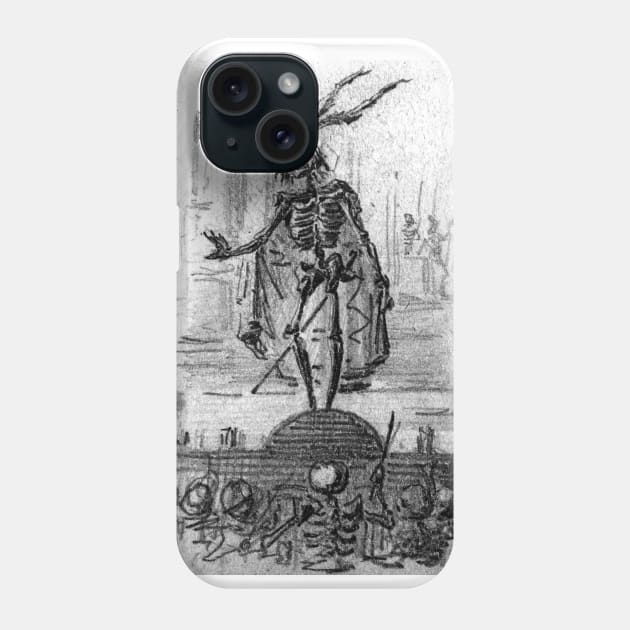 Los muertos de risa 14 Phone Case by Xingu&Florea