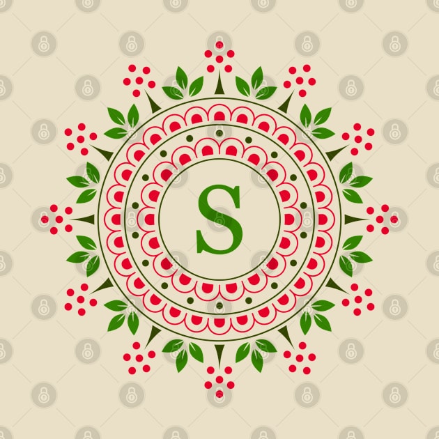 Monogram letter S by Florin Tenica