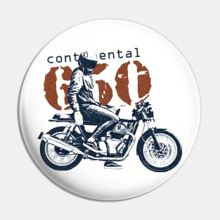 Vintage Motorcycle Continental GT 650 Pin