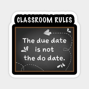 Due date / Do Date Magnet