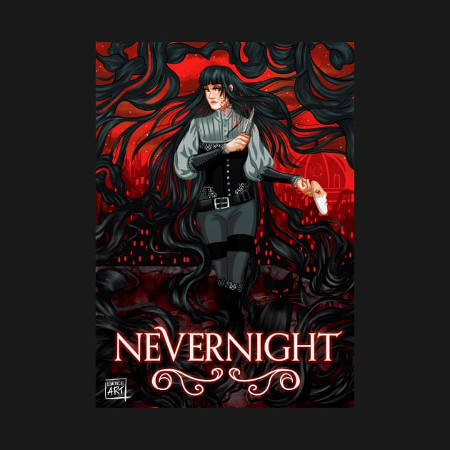 Nevernight by lemoncielart