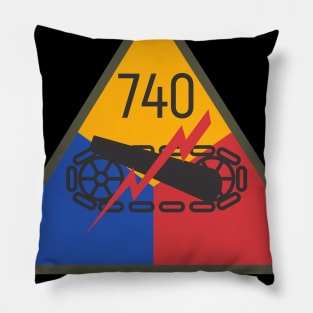 740th Tank Battalion Pillow