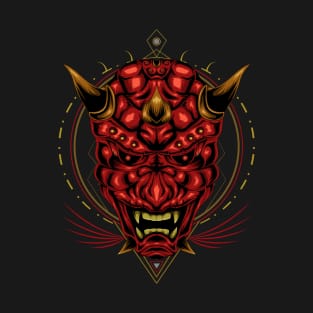 Devil head illustration T-Shirt