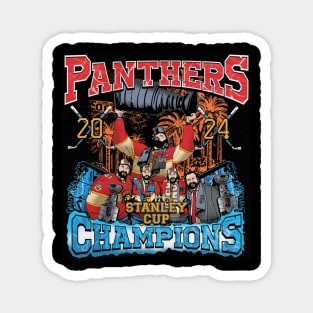 Florida 2024 Stanley Cup Champions Magnet