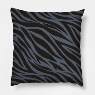 Zebra Print Pattern (BLUE) Pillow