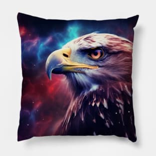 Eagle Animal Bird Majestic Wilderness Surrealist Pillow