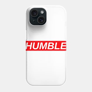 HUMBLE // Red Box Logo Phone Case