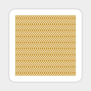 Christmas gold white minimal elegant Magnet