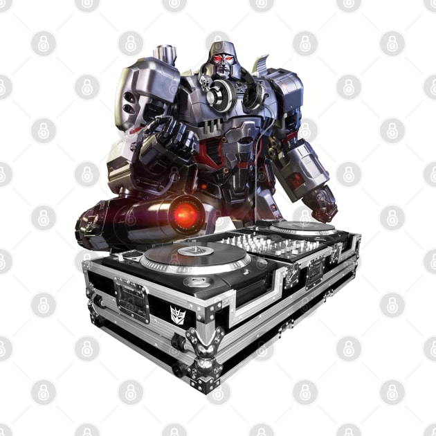 DJ TURNTABLES - GEN 1 Megatron transformers by ROBZILLA
