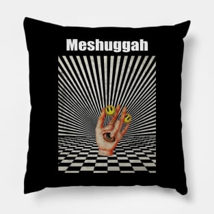 Illuminati Hand Of Meshuggah Pillow