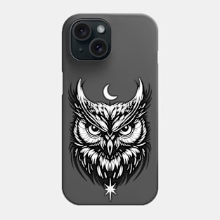 The Midnight Owl Phone Case