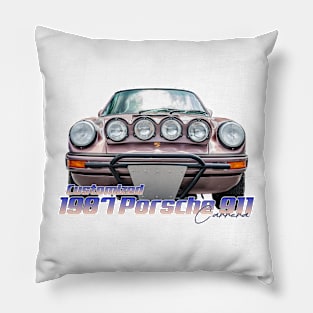 Customized 1987 Porsche 911 Carrera Pillow