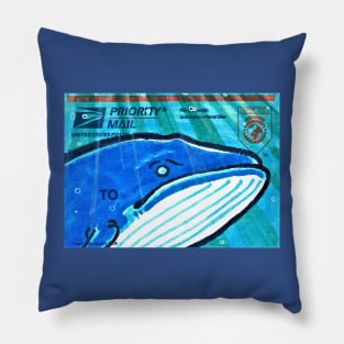 Whale Slap Pillow