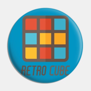 Retro Cube Pin