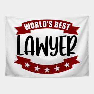 World's Best Lawyer Tapestry