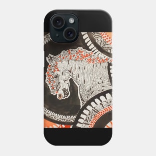 Mandala - Horse Phone Case