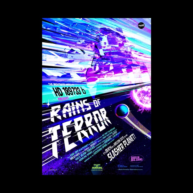 Rains Of Terror: Slasher Planet | Galaxy of Horrors by rocketshipretro