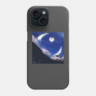 blue moon valley Phone Case