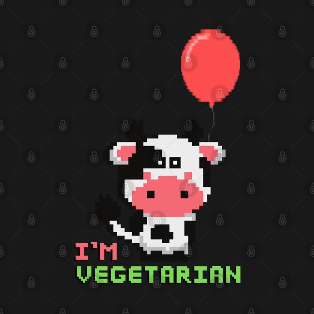 Vegetarian Cow with baloon by TrendsCollection
