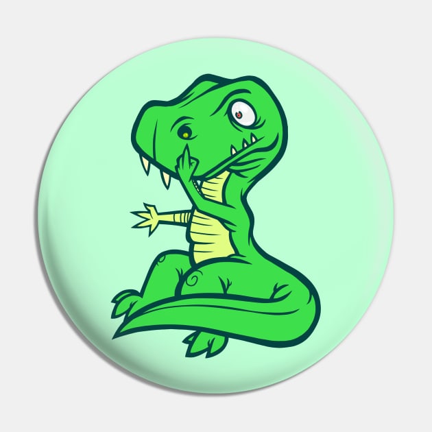 T-Rex Booger Pin by ArtisticDyslexia