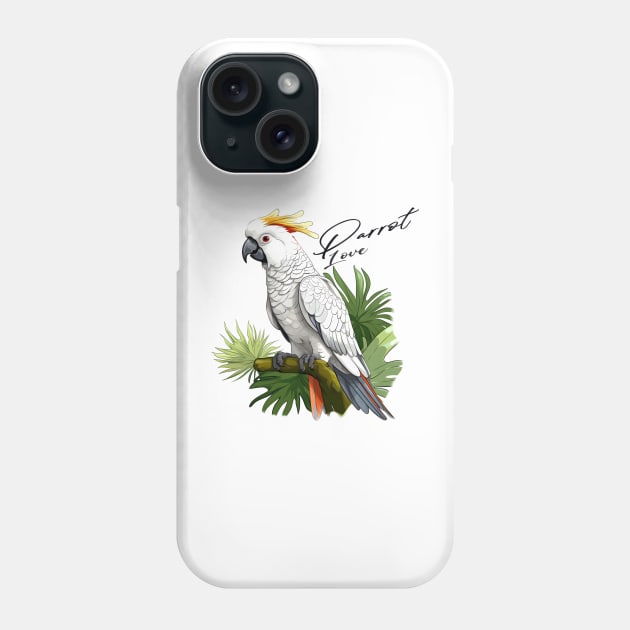 Pretty Cockatoo Phone Case by zooleisurelife