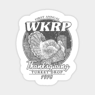 WKRP Turkey Drop 1978 <> Graphic Design Magnet