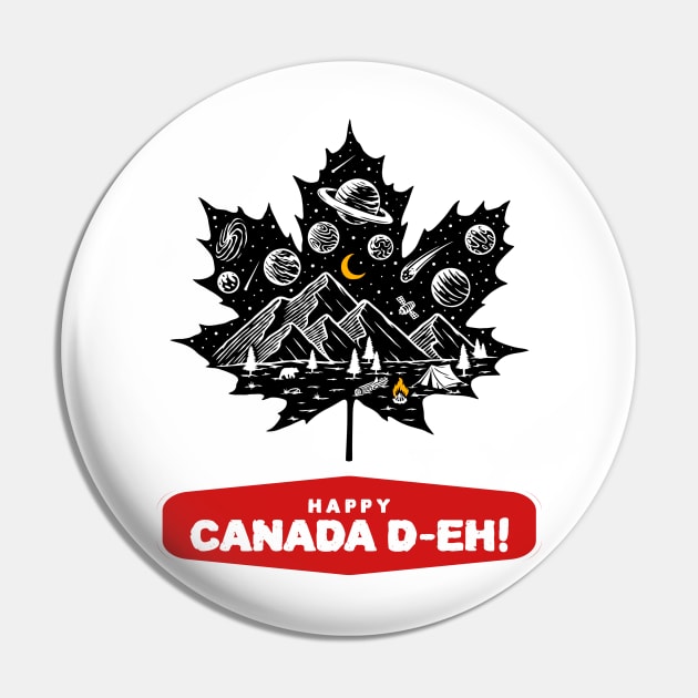 Canada Day Pin by Expanse Collective