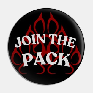 Be A Part Of The Pack Pin