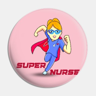 Super Nurse Pin