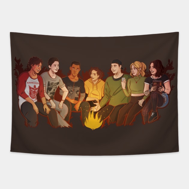 Camp Counselors of The Quarry Tapestry by kourtie1996