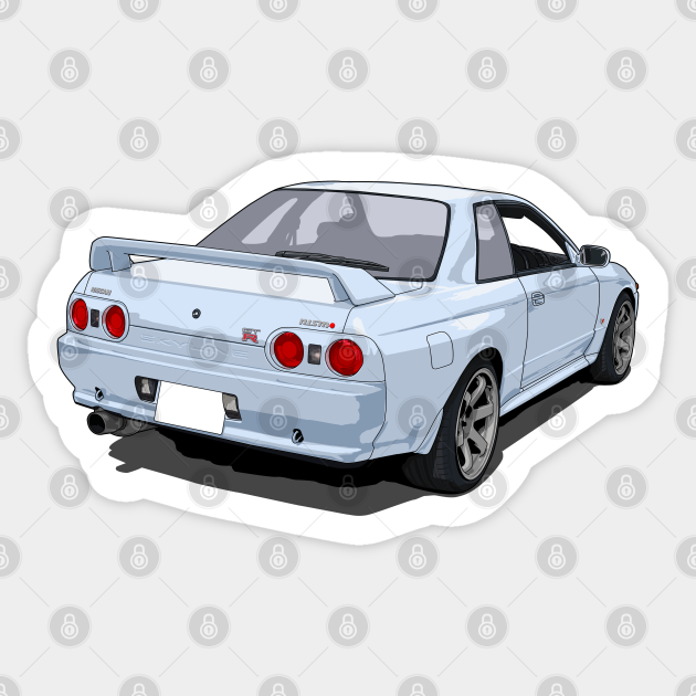 Nissan Skyline Gtr R32 Nissan Sticker Teepublic