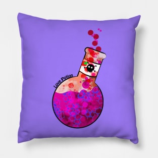 Love potion by science, red edition Pillow