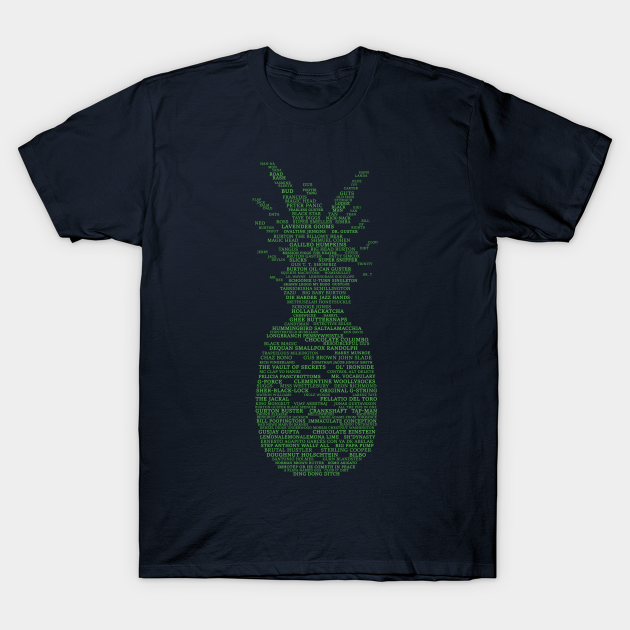 Discover Psych Pineapple Gus Nicknames - Psych - T-Shirt