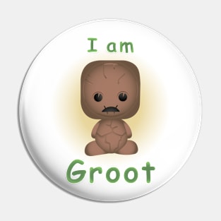 I am nice groot Pin