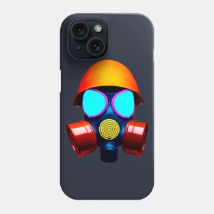 Gas Mask T-Shirt Phone Case