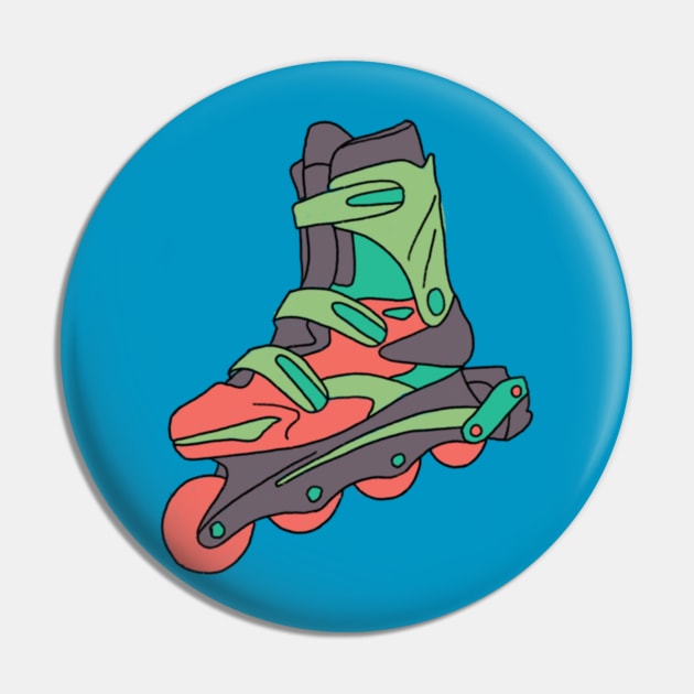 Roller Blade Pin by okaybutwhatif