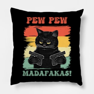 Pew Pew Madafakas Shirt Pillow